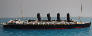 Passenger vessel "Lusitania" (1 p.) GB 1915 no. 167A from Albatros